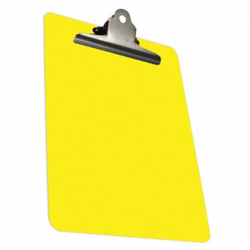 Clipboard Letter Size Plastic Yellow