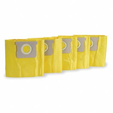 Vacuum Bag Paper 2-Ply Reusable PK5