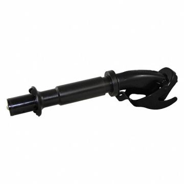 Gas Can Spout Black 10-1/2 in L