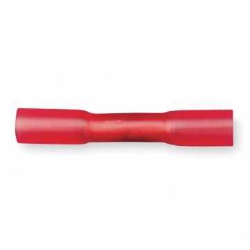 Butt Splice Connector 22-18 AWG Red PK25