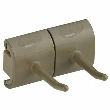 Tool Wall Bracket 3 3/16 L Brown Color