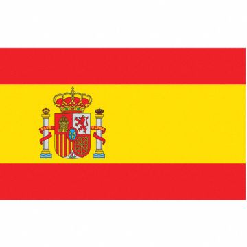 Spain Flag 3x5 Ft Nylon