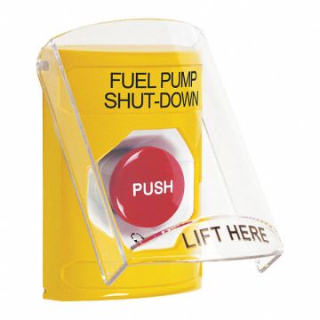 Fuel Pump Shutdown Push Button 2-7/8 D