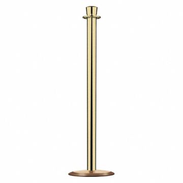 Urn Top Rope Post Polished Brass