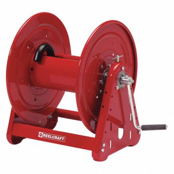 Hand Crank Hose Reel 100 ft 3/4 ID Red