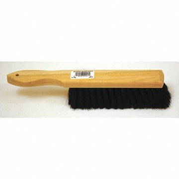 Counter Duster Blk Polyester Wood Block