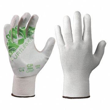Cut Resistant Gloves Wht PU L PR