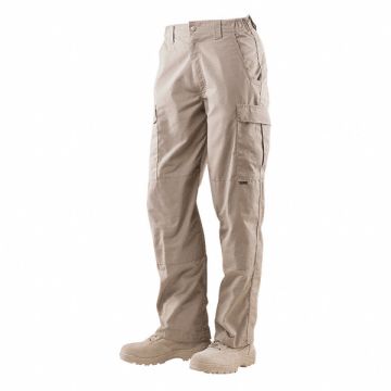 Mens Tactical Pants 36 x 34 Khaki