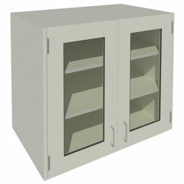 Wall Cabinet 30-5/8 H Pearl White
