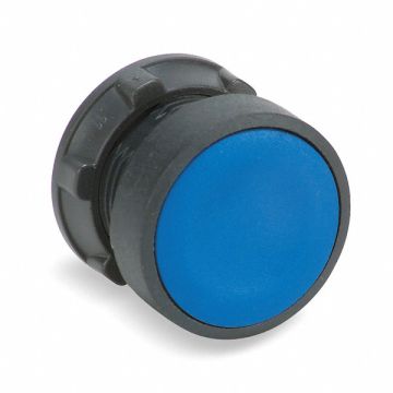 H6990 Non-Illum Push Button Operator 22mm Blue