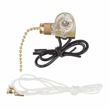 Pull Chain With Cord Brass Actuator