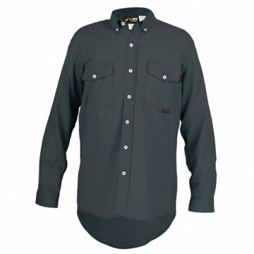 FR Long Sleeve Shirt 8.7 cal/sq cm Gray
