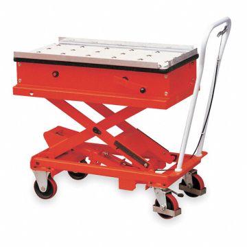 Scissor Lift Cart 2200 lb Steel Roller
