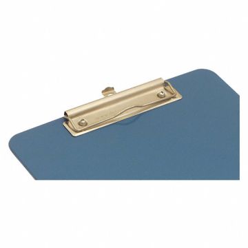 Clipboard Letter Size Plastic Blue