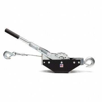 Ratchet Puller 25ft.Cable L 1500 lb.Pull