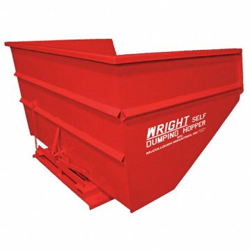 Self Dumping Hopper 6000 lb. Red