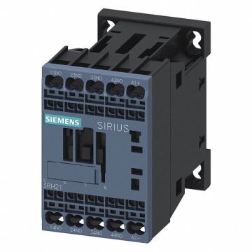 Contactor relay 4 NO 24 V DC with int