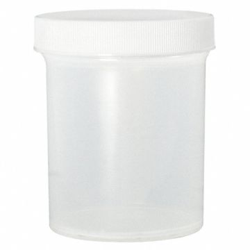 Jar 240mL Plastic Wide PK168