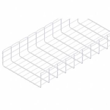 Wire Mesh Cable Tray 18x6In 10 Ft