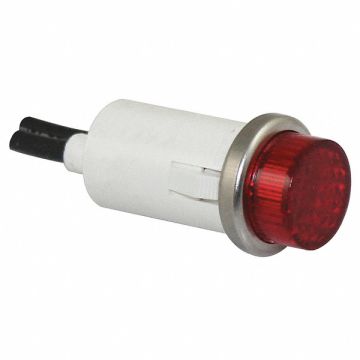 Raised Indicator Light Red 240V