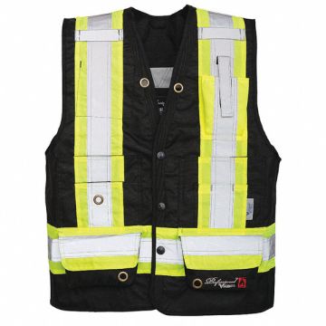 Flame-Resistant Vest Black M