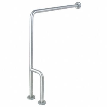 Grab Bar Floor-to-Wall Textured 30 in L