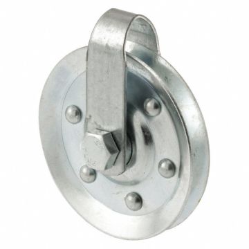 Pulley Strap and Bolt Steel Silver PR