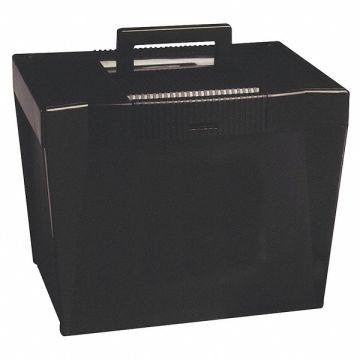 Portable File Box Black