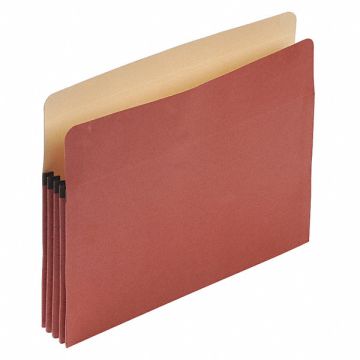 Expandable File Folder Red Red Fiber