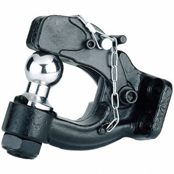 Pintle Hook and Ball Steel 7 in