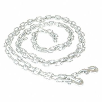 Chain w/grab Hook 20 ft Of 1/4 in
