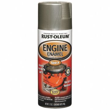 Engine Enamel Aluminum 12 oz Spray