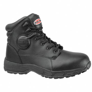 G5181 6 Work Boot 7-1/2 W Black Steel PR