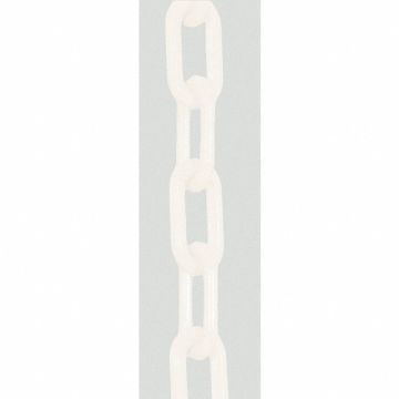 E1223 Plastic Chain 3 In x 100 ft White