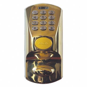 Keyless Lock For Best Core Bright Brass