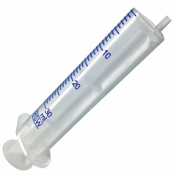 Syringe 30mL Luer Slip Plastic PK50