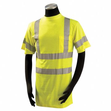 T-Shirt 100 per. Polyester Yellow 3XL