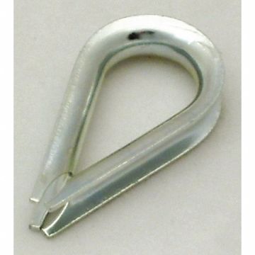 Thimble Strain Relief Steel Zinc Plated