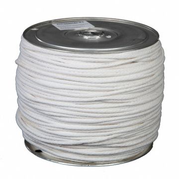 Cotton Cord Roll 1/4 in Dia Rope Static