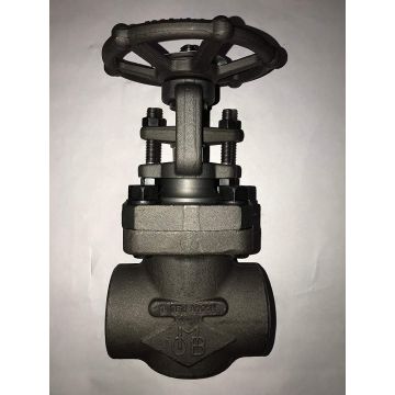 Valve, Gate, Bellow Sealed WB Solid Wedge, 2", 600#, Flanged LRF, FP, A105/F6/F321/Stellited, Handwheel Op.