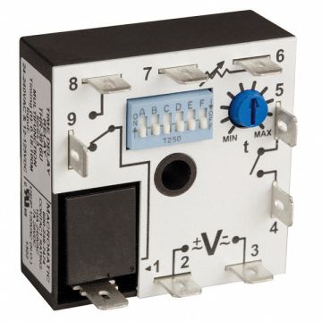 Timing Relay 24 to 240VAC 12 to125VDC 7A