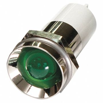 Protrude Indicator Light Green 12VDC