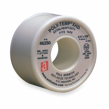Thread Sealant Tape 3/4 W White
