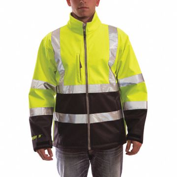 Breathable Rain Jacket Hi-Vis Yl/Grn 4XL