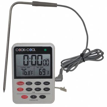 Digital Thermometer LCD Immersion Probe