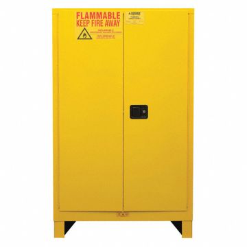 Safety Cabinet Manual Close 45 gal. Legs