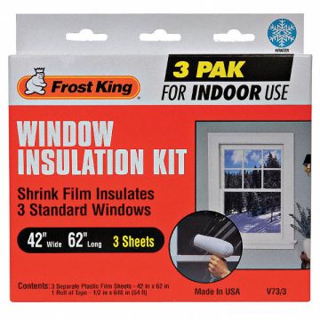 Shrink/Seal Window Kit 42 W 62 L Tape