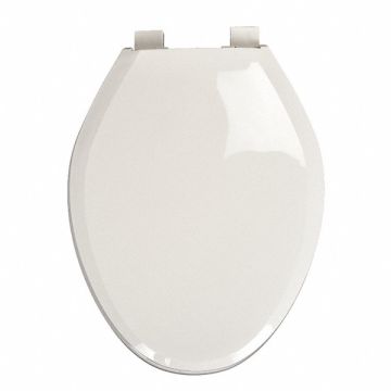 Toilet Seat Elongated White Plastic