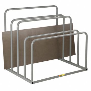 Vertical Sheet Rack 43-1/2 H 48 W Gray