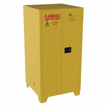Flammable Safety Cabinet 60 gal Yellow